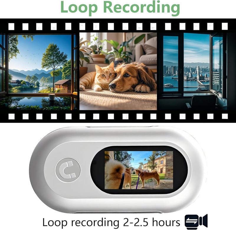 TEFIRE Dog Camera Collar, HD 1080P with Video Record Wireless Mini Sport Cam,Small Action Cameras,Body Camera for Pet Supplies/No WiFi, Indoor/Outdoor/with 32GB High-Speed Memory Card - Image 5